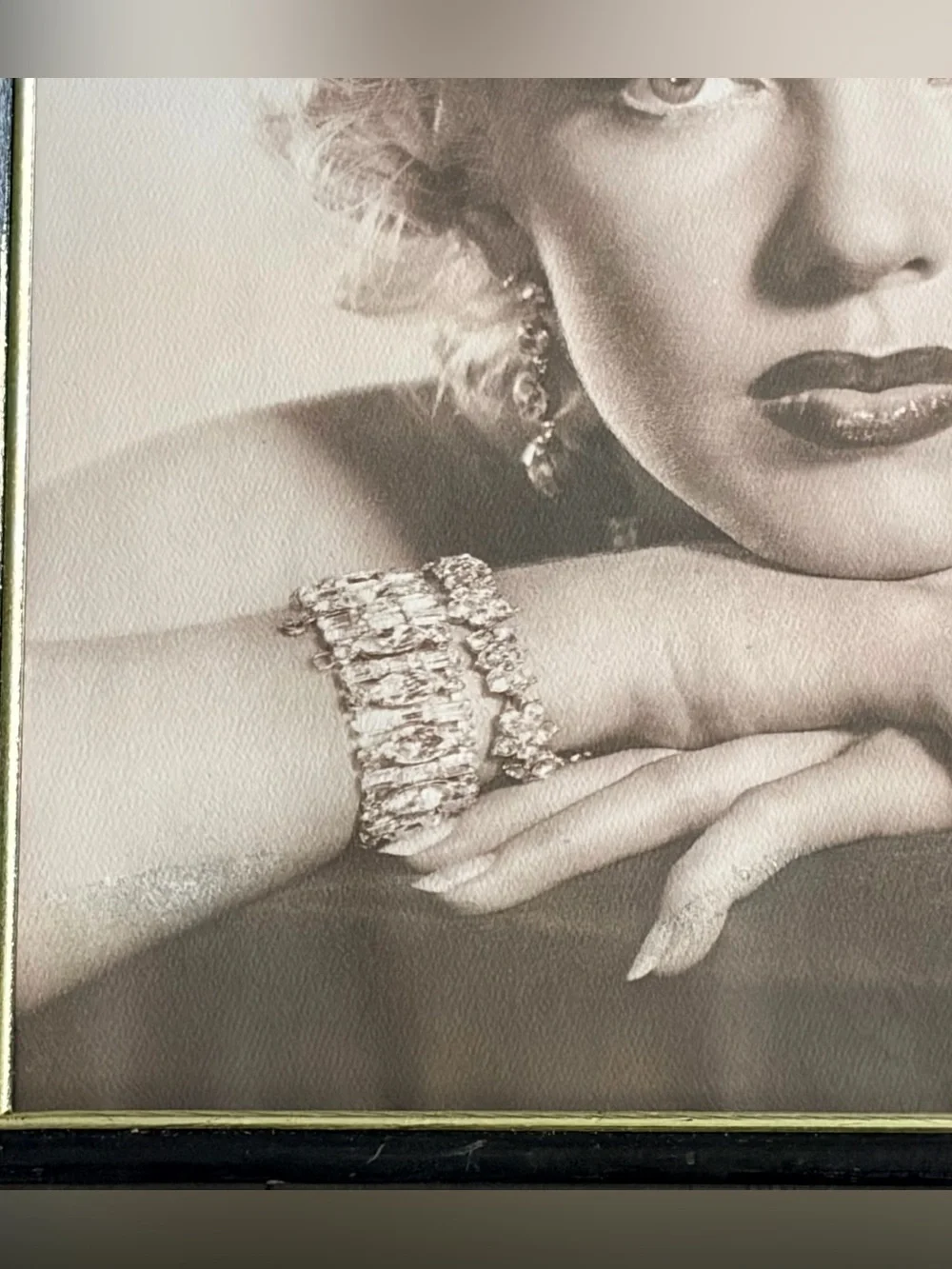 Vintage Marilyn Monroe Oversized Framed Art Prints Lot of 5